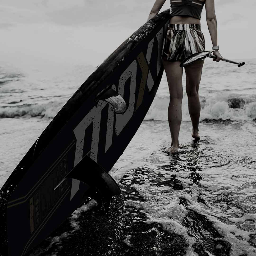 Tabla de paddle surf de fibra de carbono Moxie